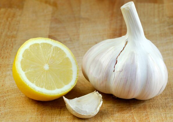 lemon and garlic for the treatment of knee arthrosis